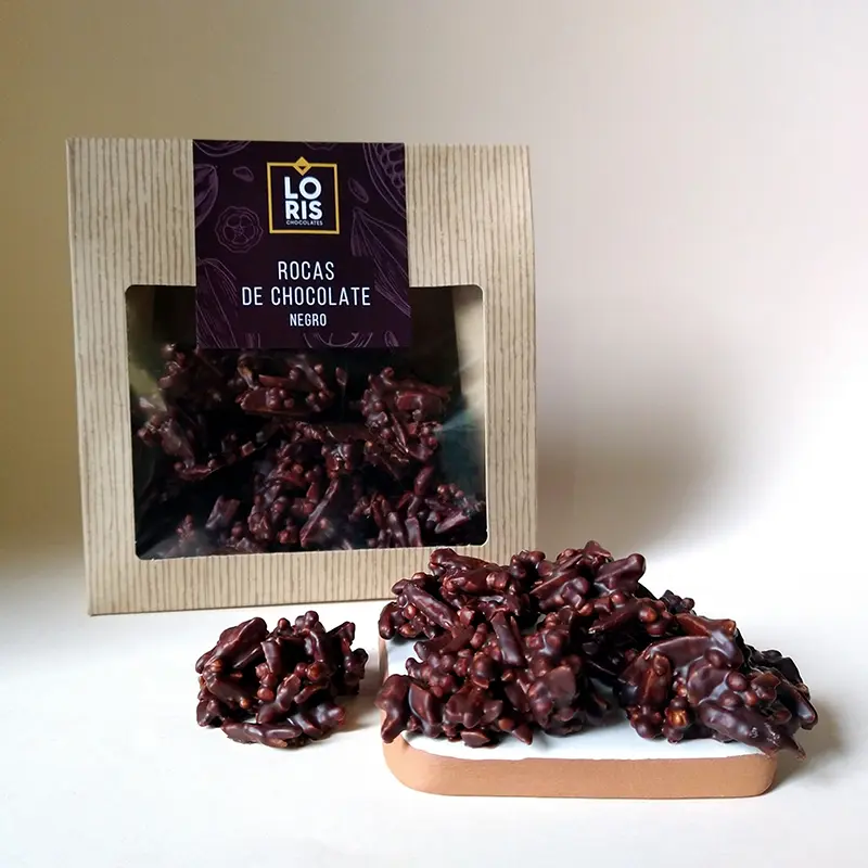Rocas de CHOCOLATE NEGRO