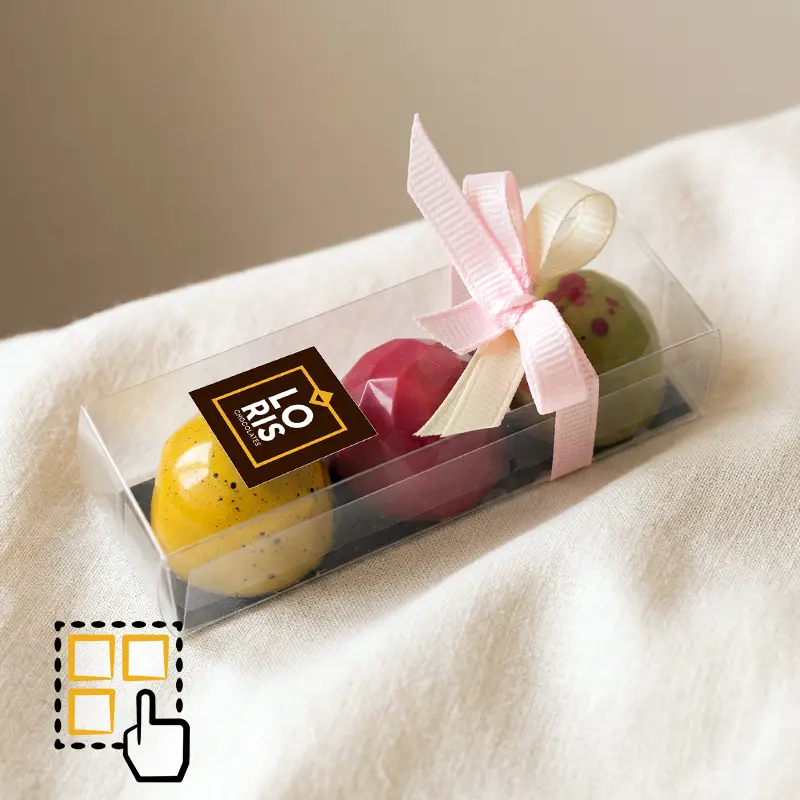 Caja 3 BOMBONES artesanos