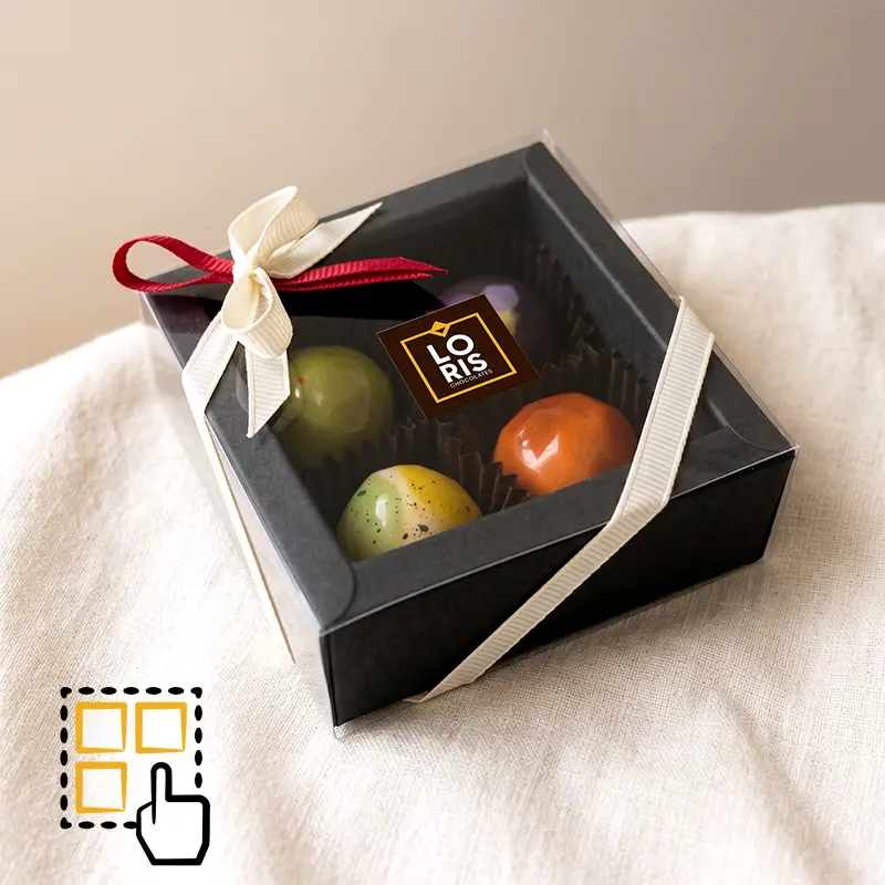 Caja 4 BOMBONES artesanos