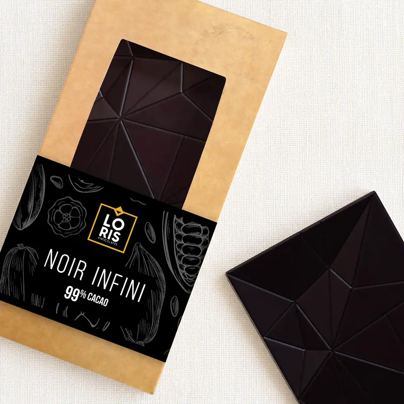 Tableta de chocolate NOIR INFINI 99% CACAO