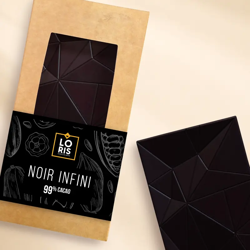 Chocolate negro 99% intenso Noir Infini