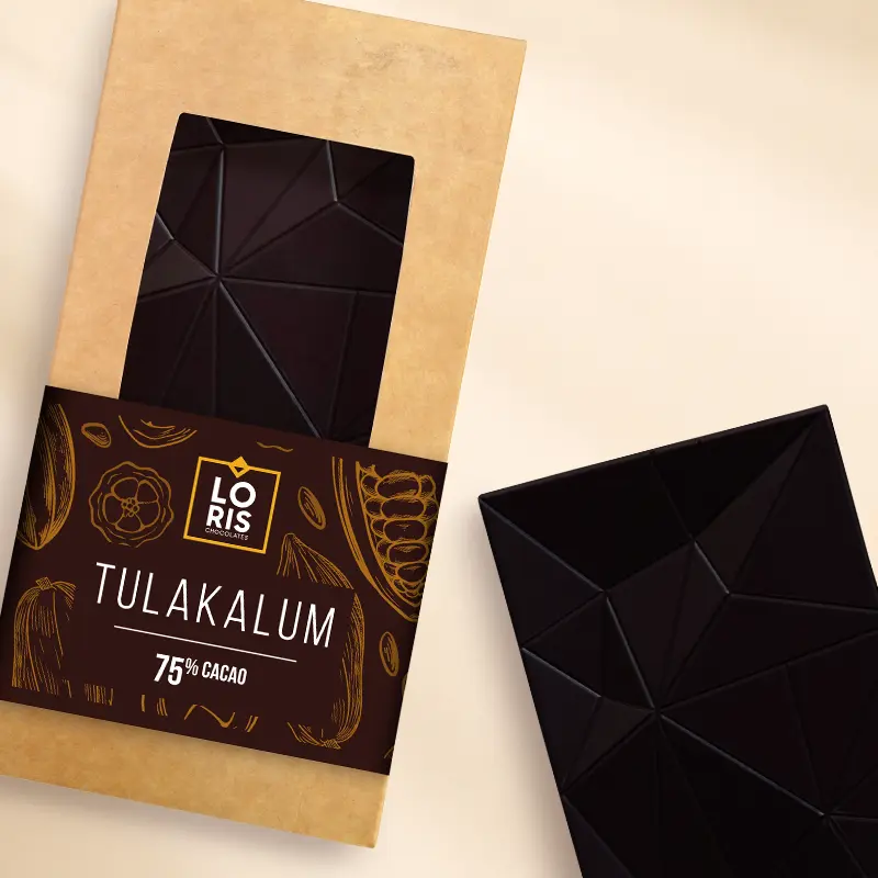 Chocolate negro 75% Tulakalum de origen único Belice