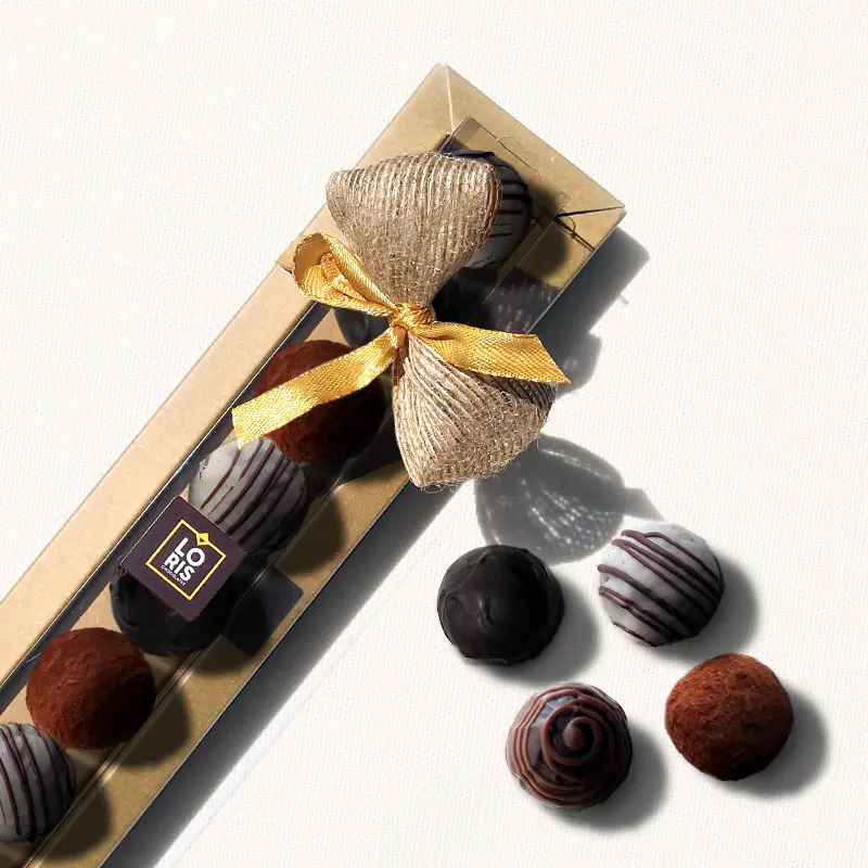 Caja regalo 8 trufas artesanales Selección del Chef
