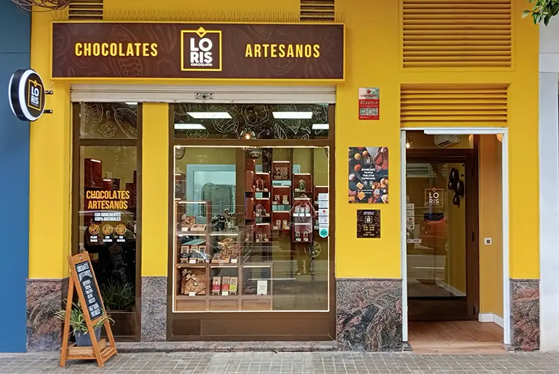 Contacto y ubicación de la tienda LORIS CHOCOLATES en Valencia