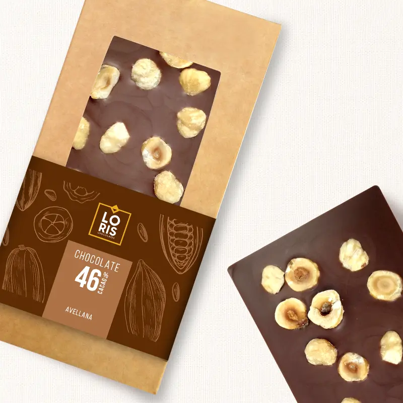 Chocolate 46% con avellana
