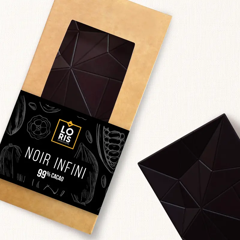 Chocolate negro 99% Noir Infini